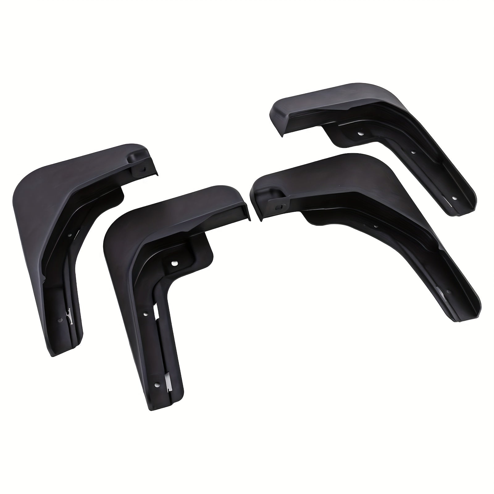 Car Wheel Fenders Splash Guards ABS Plastic Black for 2023 Sedan