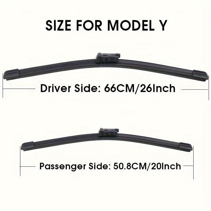 Щетки стеклоочистителя для Tesla Model 3 и Y с верхней фиксацией, прочный дизайн