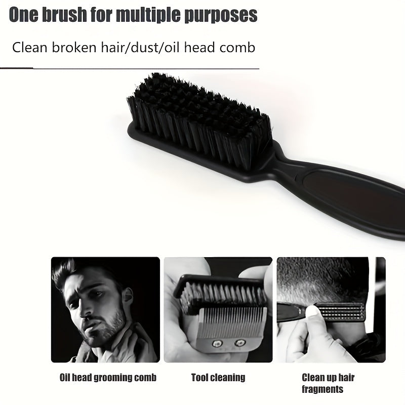 Unisex Hairdressing Tools Beard Comb and Hair Cleaning Brush Set