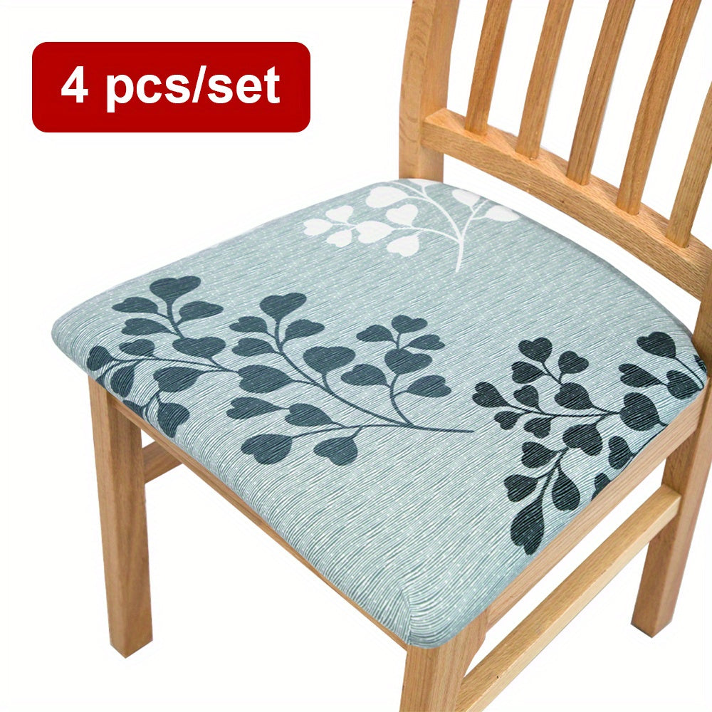 Набор из 4 или 6 эластичных чехлов для стульев из молочного материала для свадеб, столовых, офисов, банкетов и домашнего декора.