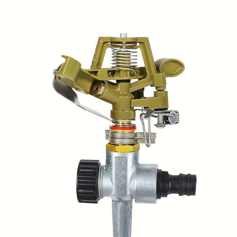 360° avtomatik aylanuvchi bog' bog'bonchasi, sug'orish uchun seriyali ulanish mumkin bo'lgan tomchilatgich bilan