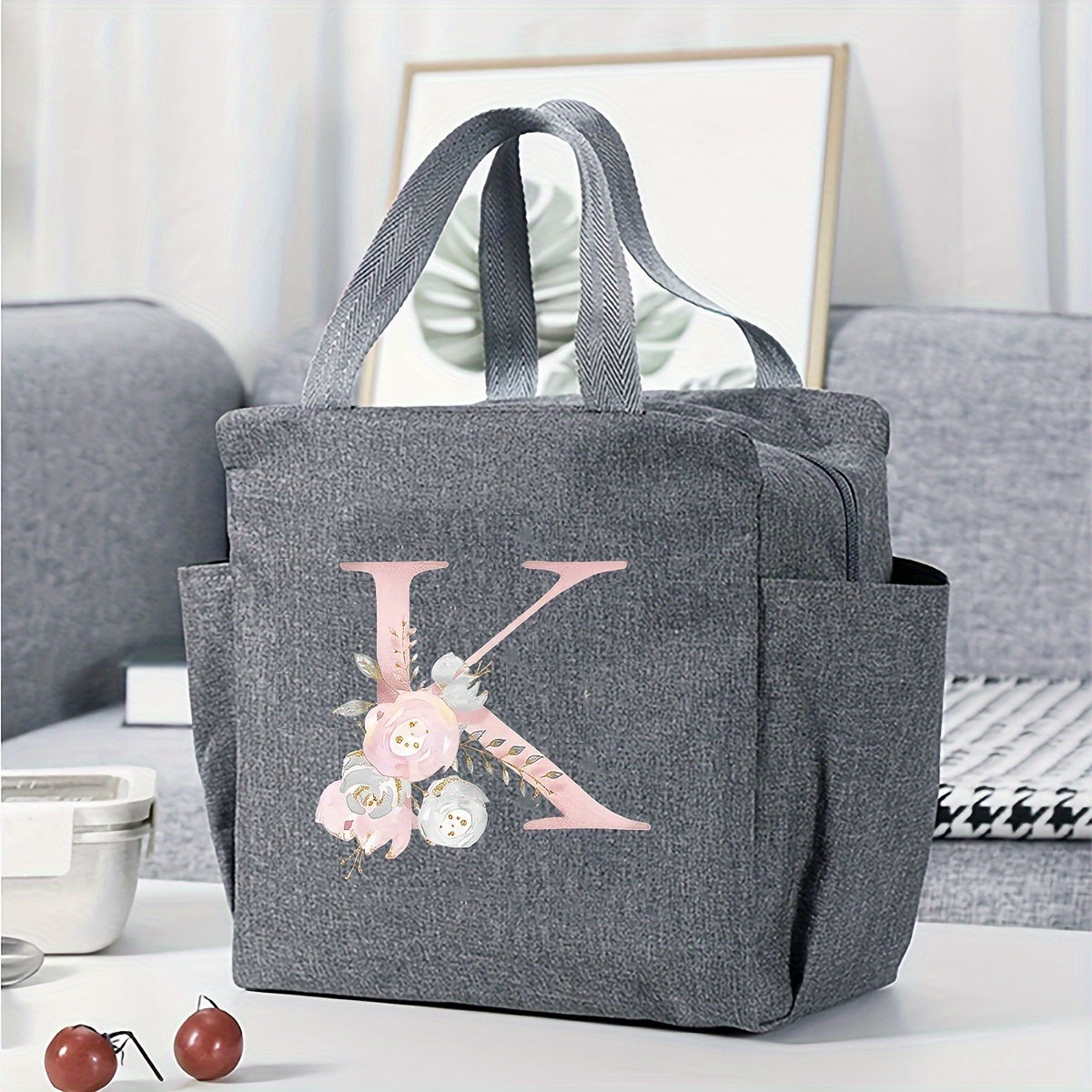 Очаровательная мультяшная сумка для обеда - прочная, утепленная полиэстеровая коробка для обеда, идеально подходящая для школы, работы, кемпинга и пикников, идеальна для возвращения в школу и весенних развлечений.