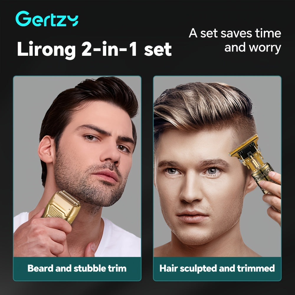 Men's Hair Clipper Electric Razor Kit Professional Barber Gift Holidays