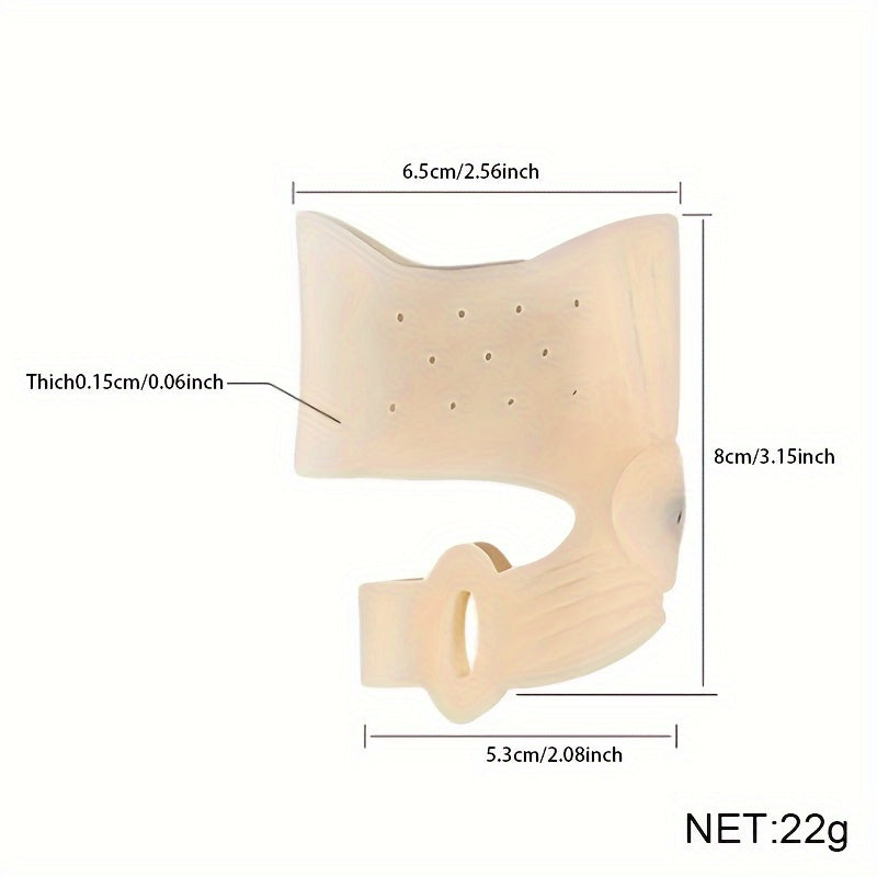 Thumb Bunion Corrector for Large Foot Bones Pull-On Split Toe Spreader