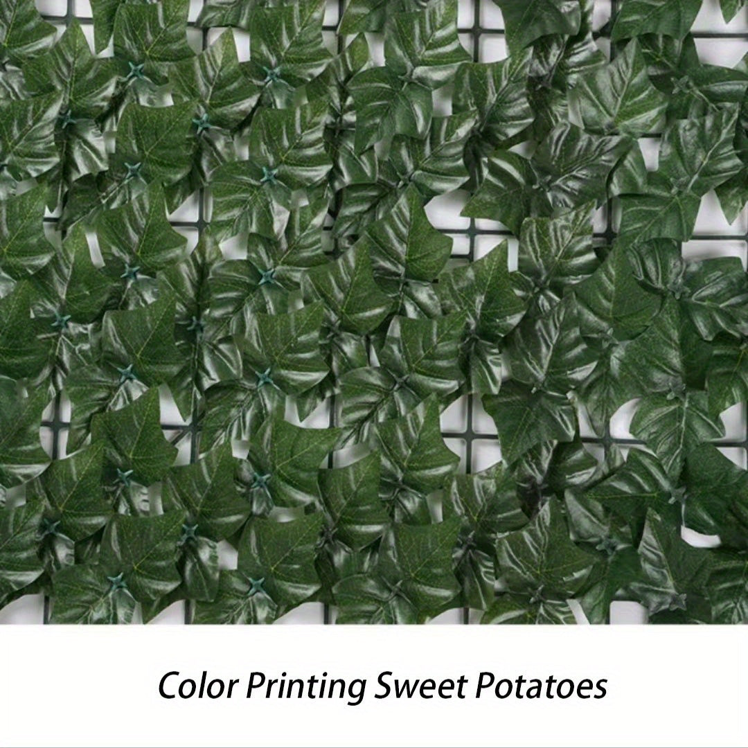 Artificial Ivy Fence Screen Garden Wall Panel 97.54x298.7cm Lifelike Greenery