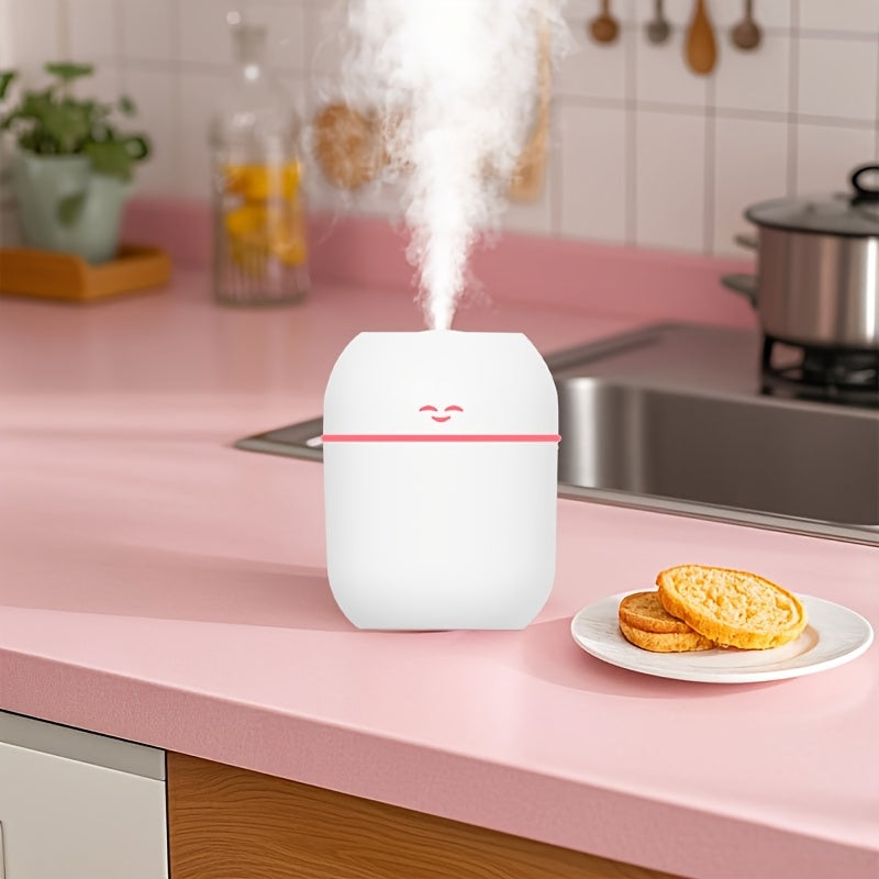 USB Facial Steamer Humidifier for Dry Oily Skin Ultrasonic Mist Desk Car