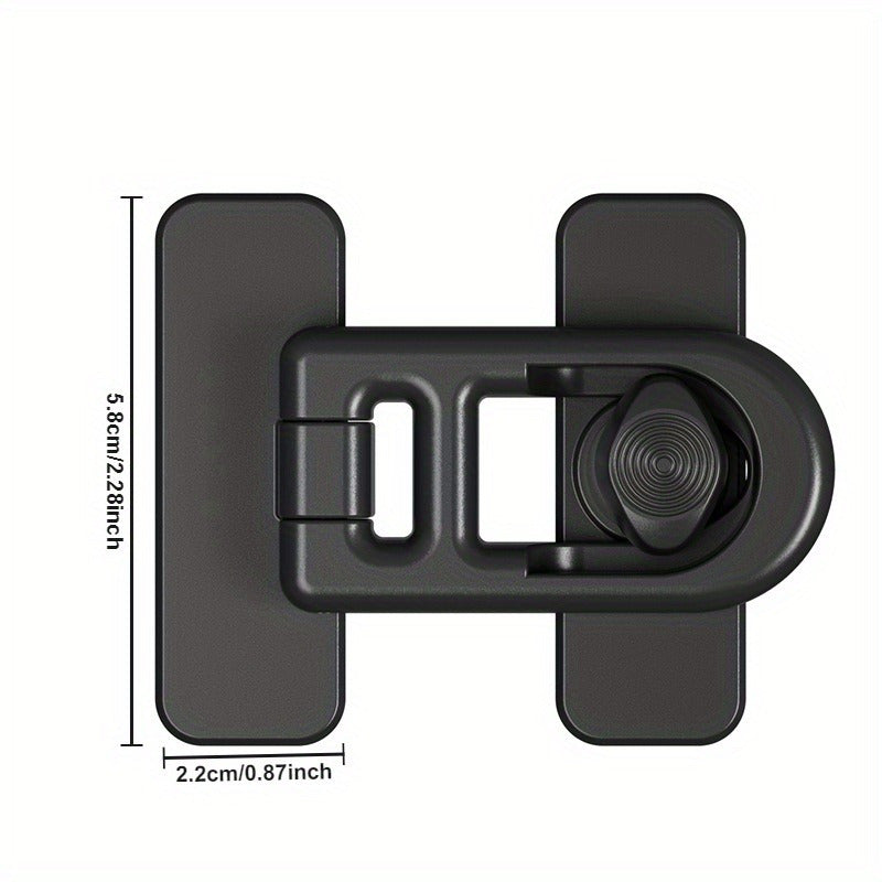 Refrigerator Door Lock Switch Rotatable No Drilling Multifunctional