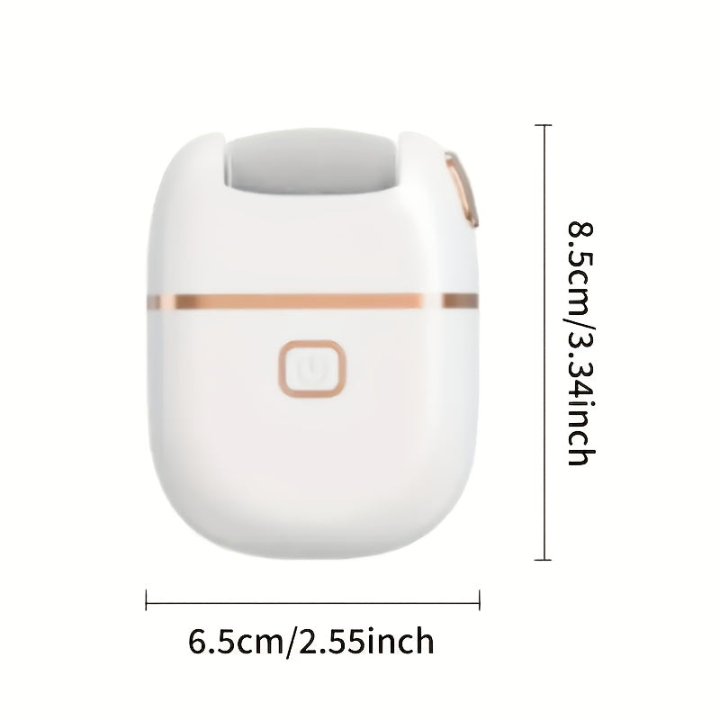 Rechargeable Skin Remover with Interchangeable Heads and Two Speed Settings