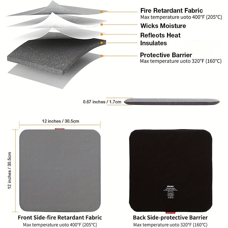 Travel Ironing Pad with Ironing Cloth and Rack, Portable Heat Insulation Board