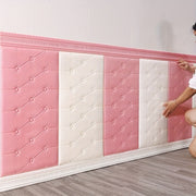 10 dona 70x35cm suv o'tkazmaydigan, o'z-o'zini yopishtiradigan 3D devor stikerlari, yotoqxona va mehmonxona uchun dekoratsiya