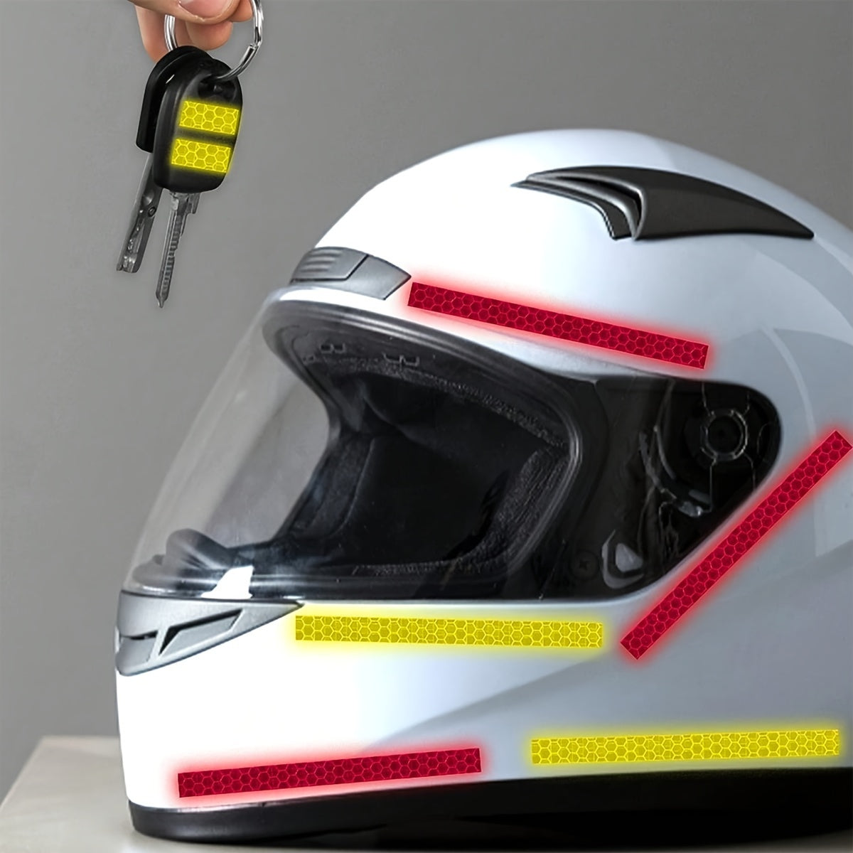 Outdoor Waterproof Reflective Warning Tape for Trailers Bicycles Cars