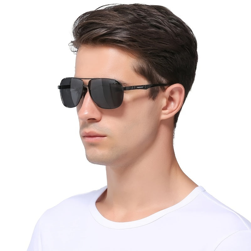 Unisex Polarized Sunglasses Magnesium Aluminum Alloy Frame UV Protection for Outdoor Activities