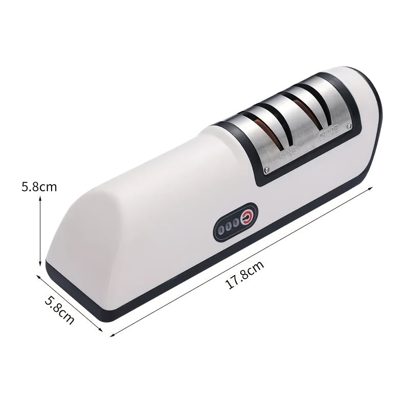 Electric Knife Sharpener for Professional and Home Use Rechargeable USB