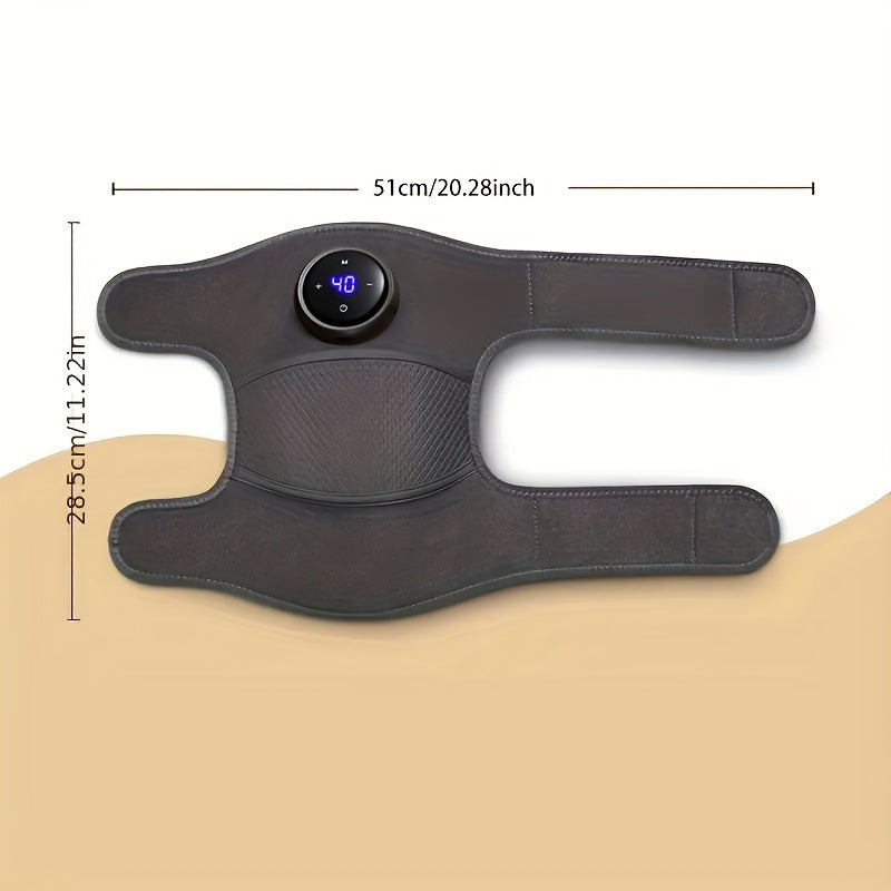 Qayta zaryadlanadigan isitiladigan tizzalar uchun o'ralgan, vibratsiya va haroratni sozlash imkoniyati bilan, tizzalar, tirsaklar, yelkalarga mos keladi. USB quvvatlanadi, to'liq tana dam olish uchun 36V litiy polimer batareya.