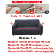 Натяжной чехол для дивана для защиты домашнего декора.