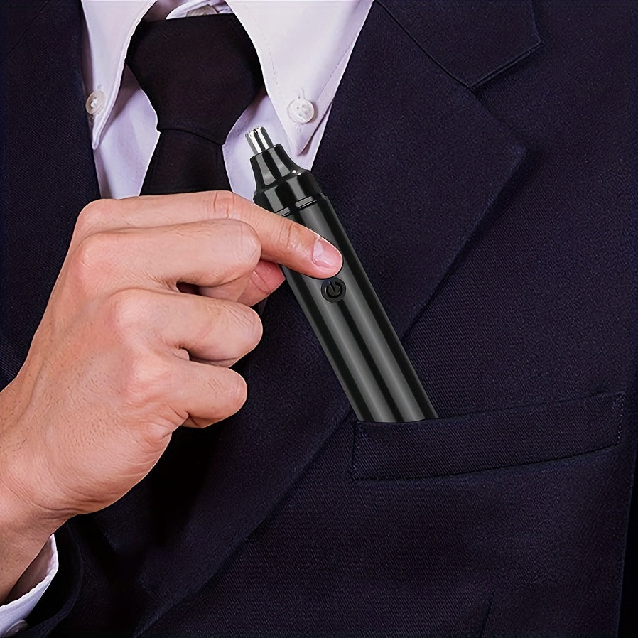 Recargable cortapelos para nariz y cejas para hombres y mujeres, afeitadora facial sin dolor