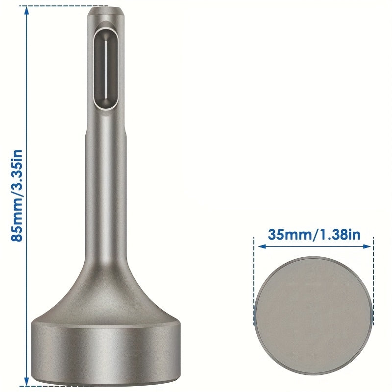 Ground Rod Driver Steel Heavy Duty Round Shank for Grounding and Fence Posts