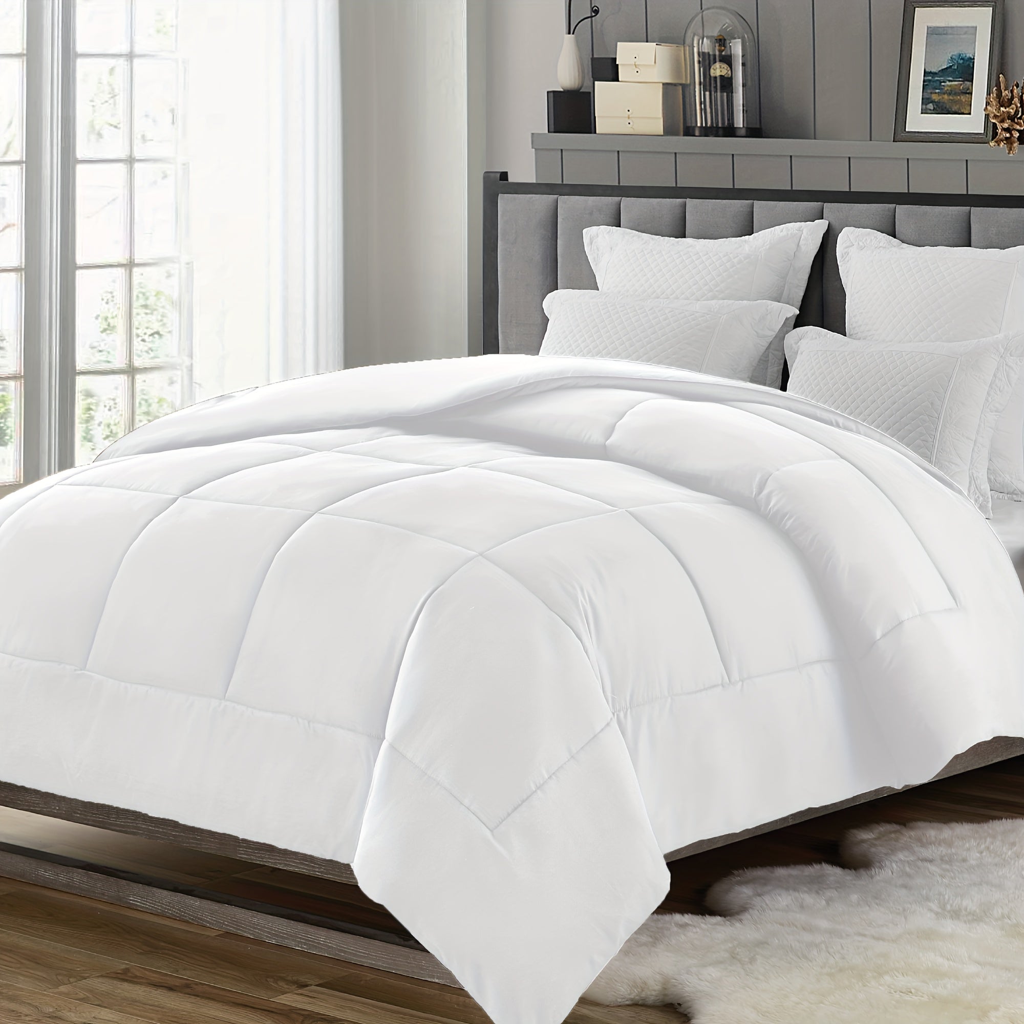 All-Season Hypoallergenic Breathable Comforter Duvet Insert for Bedding