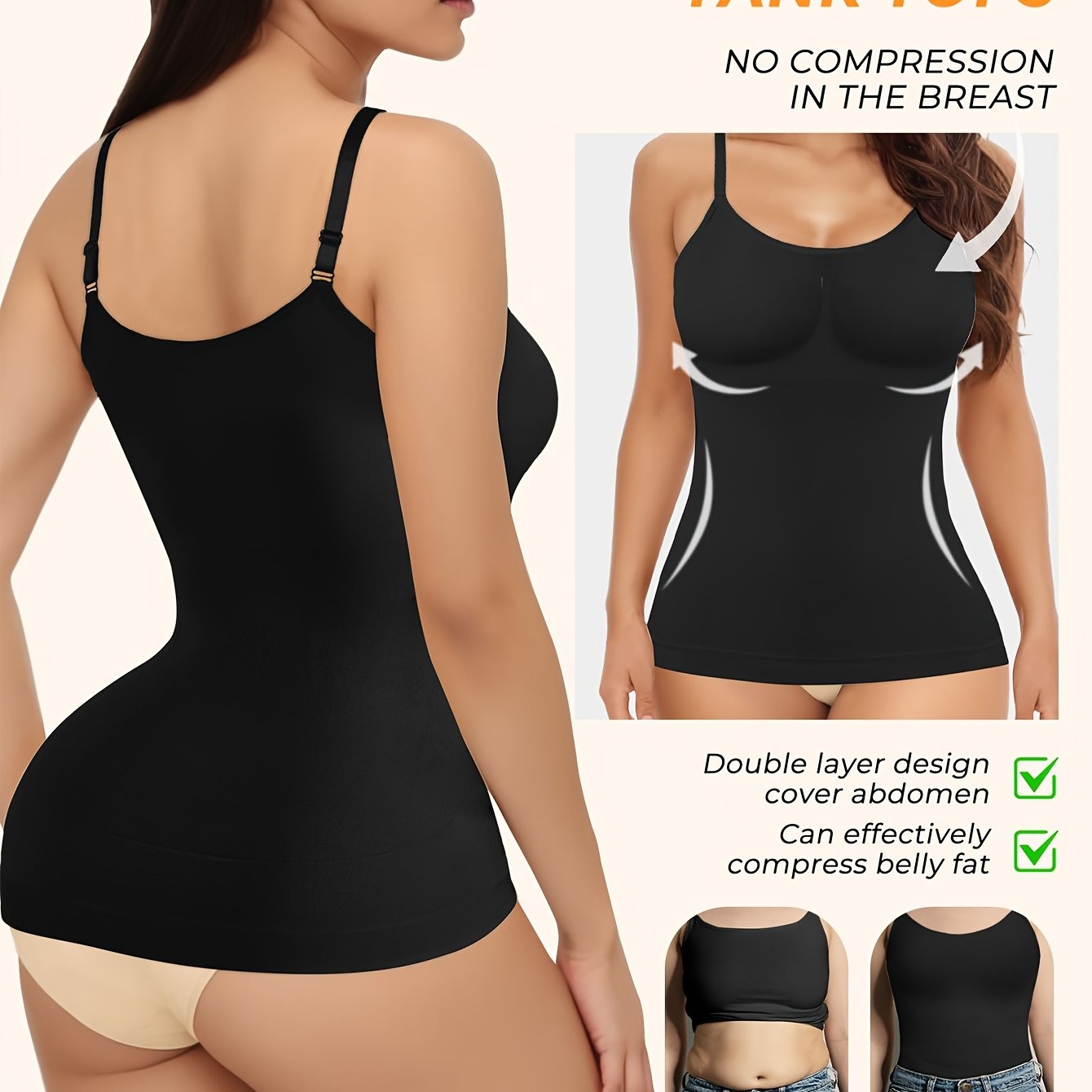 Plus-Size Women's Sportswear Tummy Control Butt-Lifting Shapewear