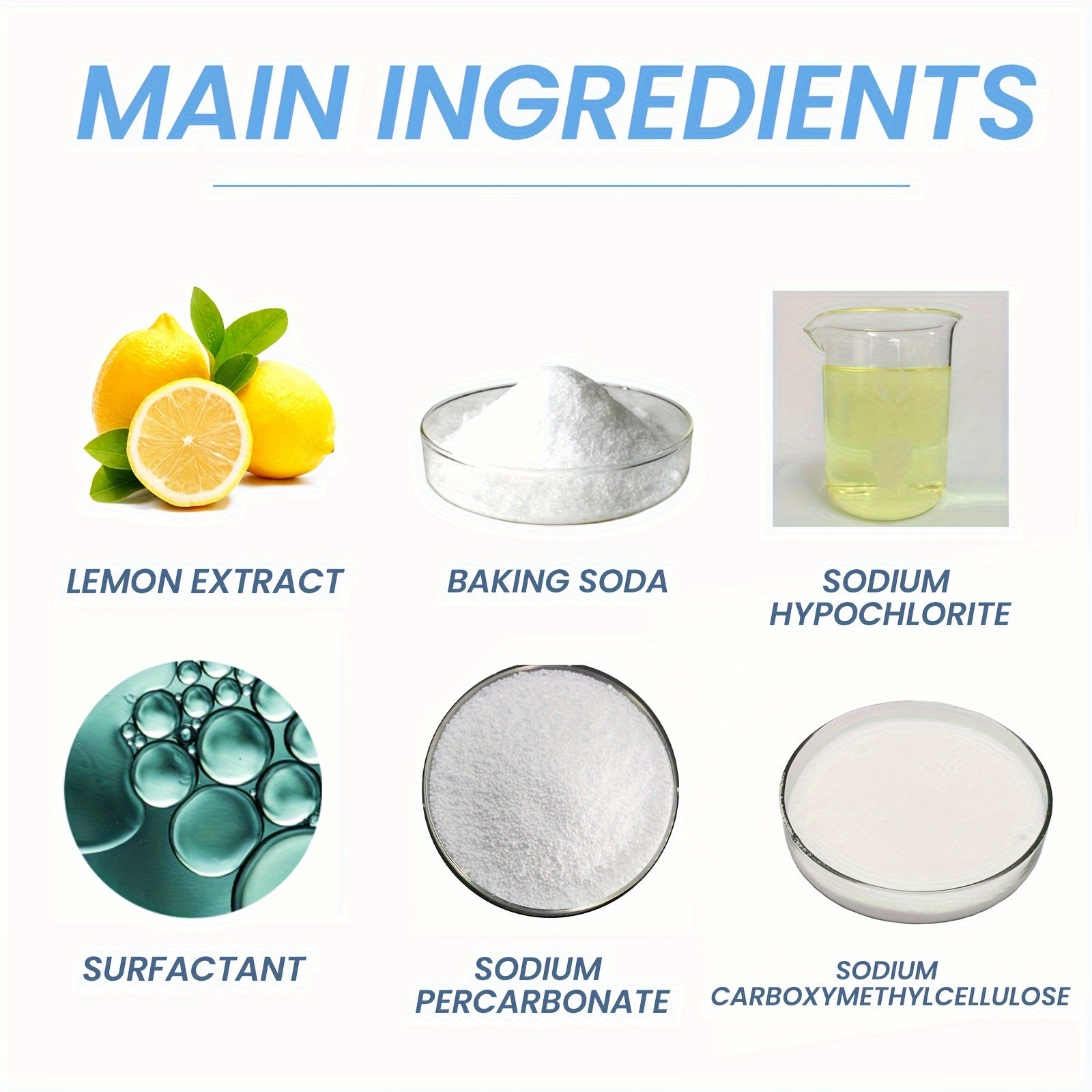 Washing Machine Cleaner Descaler Tablets for Front and Top Load Washers Deep Drum and Seal Cleaning