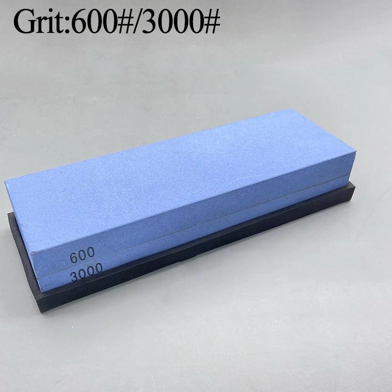 Stainless Steel Knife Sharpening Set with Adjustable Sink Rack Oil Stone and Non-Slip Base