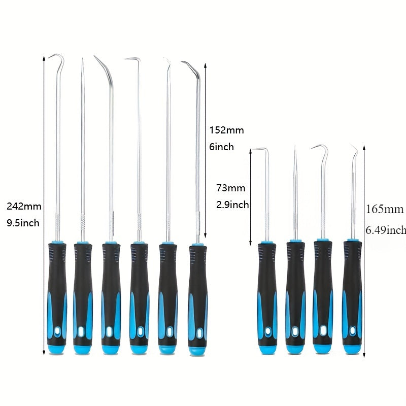 4/6/10 ta Avtomobil uchun Moy Seal Qulflari - Avtomobil Moy Seal O-Ring Seal Gasket Tanlash Mini Aniqlik Qulflari Professional Mexaniklar va Olib Tashuvchilar uchun