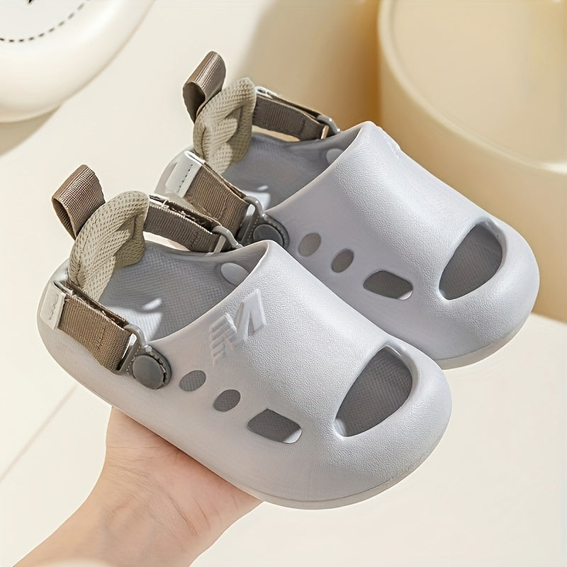 Yangi kelganlar: O'g'il va qizlar uchun zamonaviy bolalar sандаллари, yengil, sirpanmaydigan, tez quriydigan EVA, sozlanadigan tasmalari bilan, plyaj, bog' va ochiq havoda foydalanish uchun ideal.