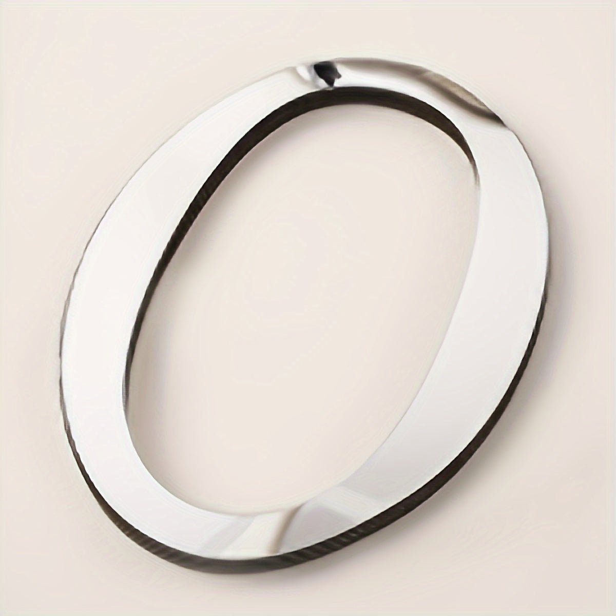 3D Acrylic Mirror Wall Decals Alphabet Stickers Gold Silver Self-Adhesive Modern Home Decor