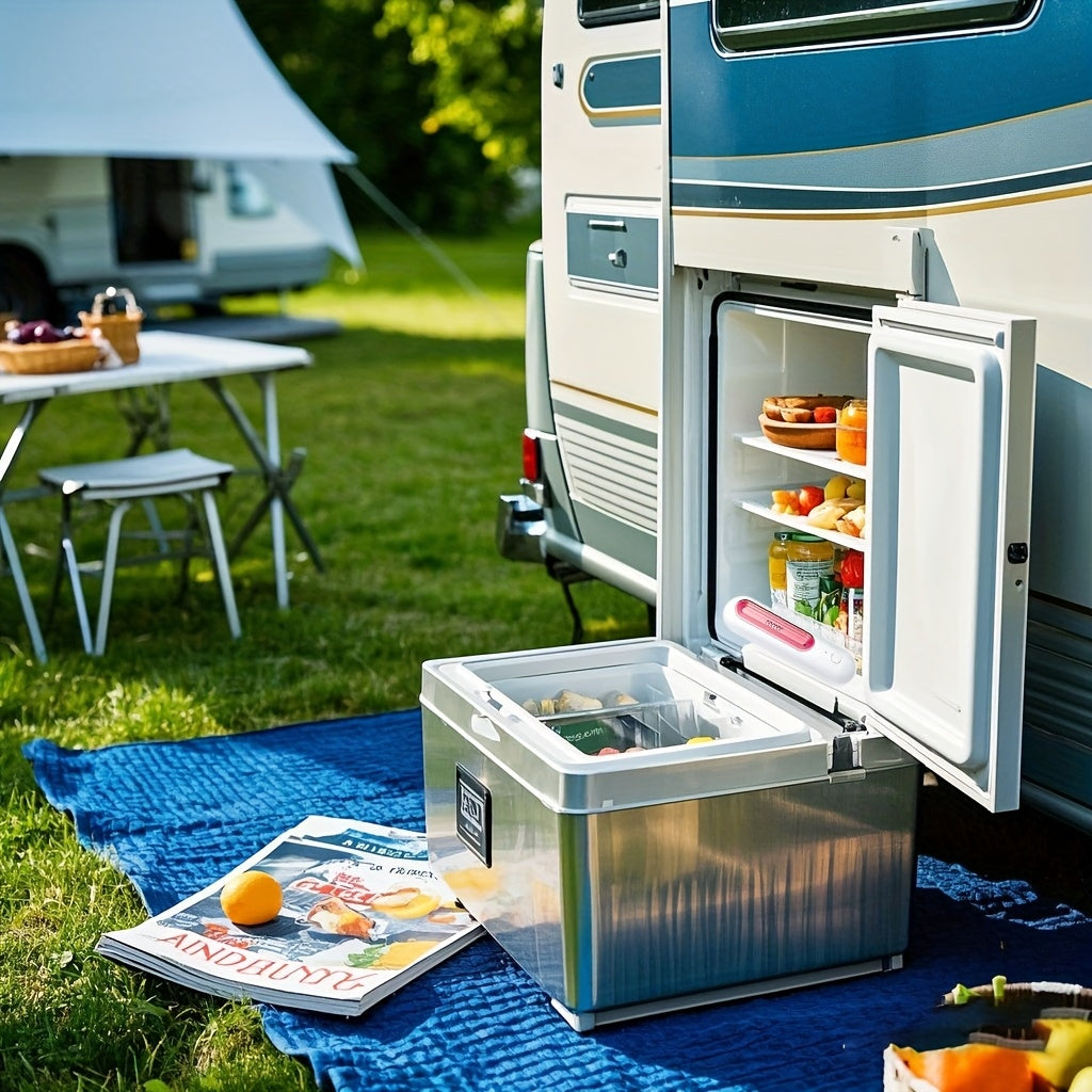 Purificador de nevera USB portátil para autocaravana y camping, purificador de aire compacto