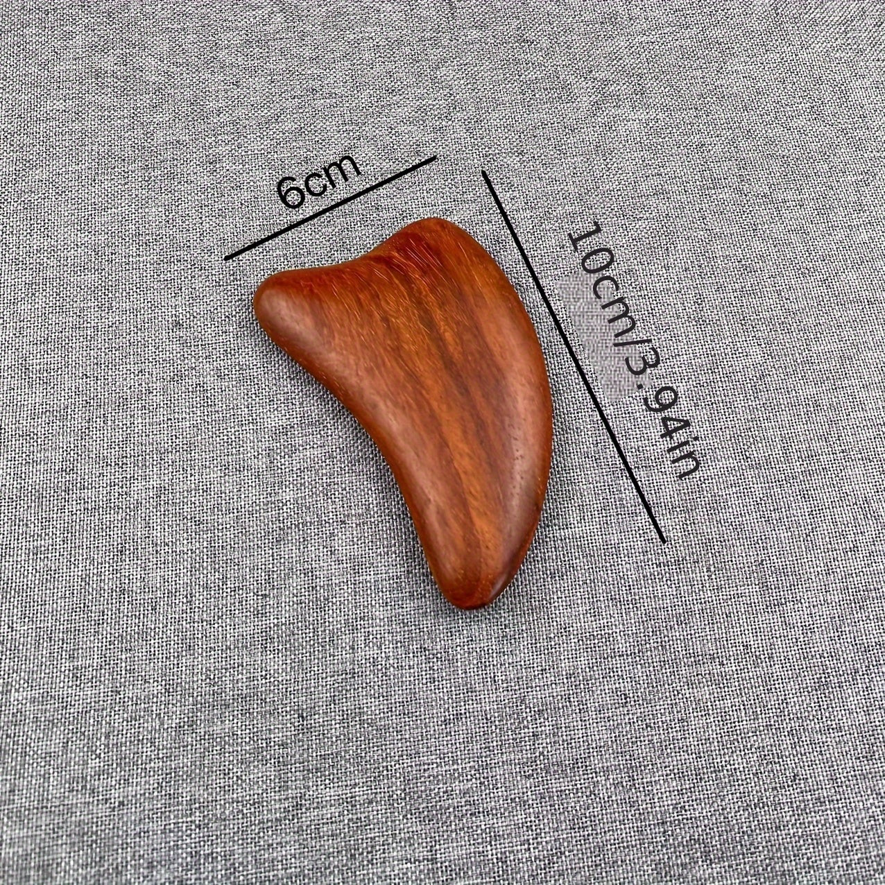 Zarif Yurak Shaklidagi Qanotli Qizil Sandal Dastasi, To'liq Tana Massaji va Dam olish uchun Ideal