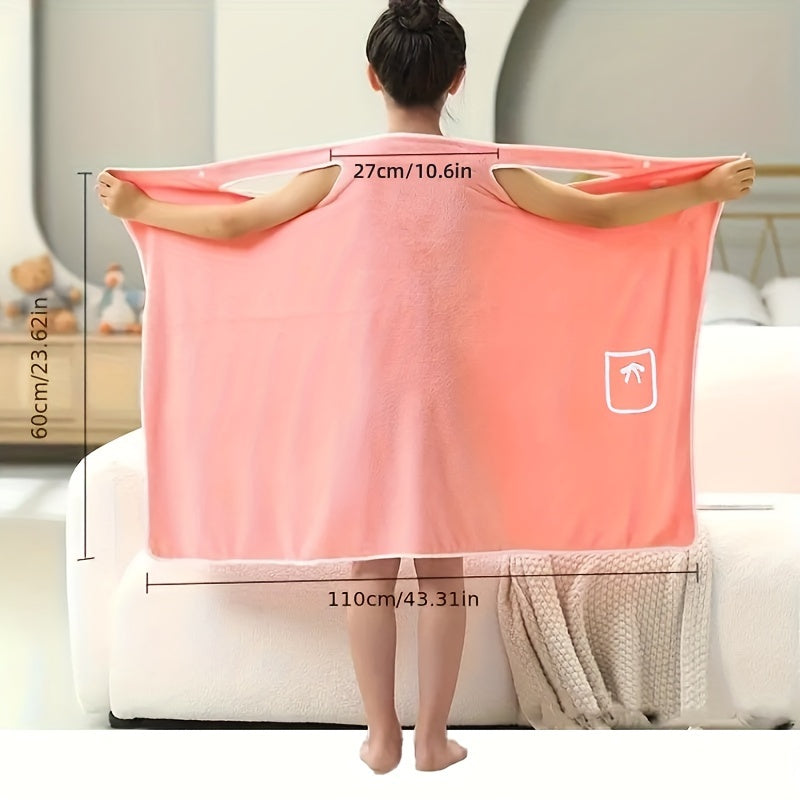 Absorbent Cotton Bath Towel for Adults, Soft and Quick-Drying