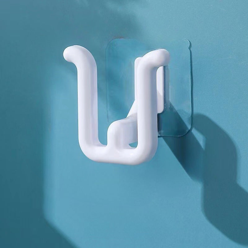 Настенная подставка для тапочек для ванной комнаты - не требует электричества, экономит место, держатель для тапочек и комнатных растений - набор из 2 штук