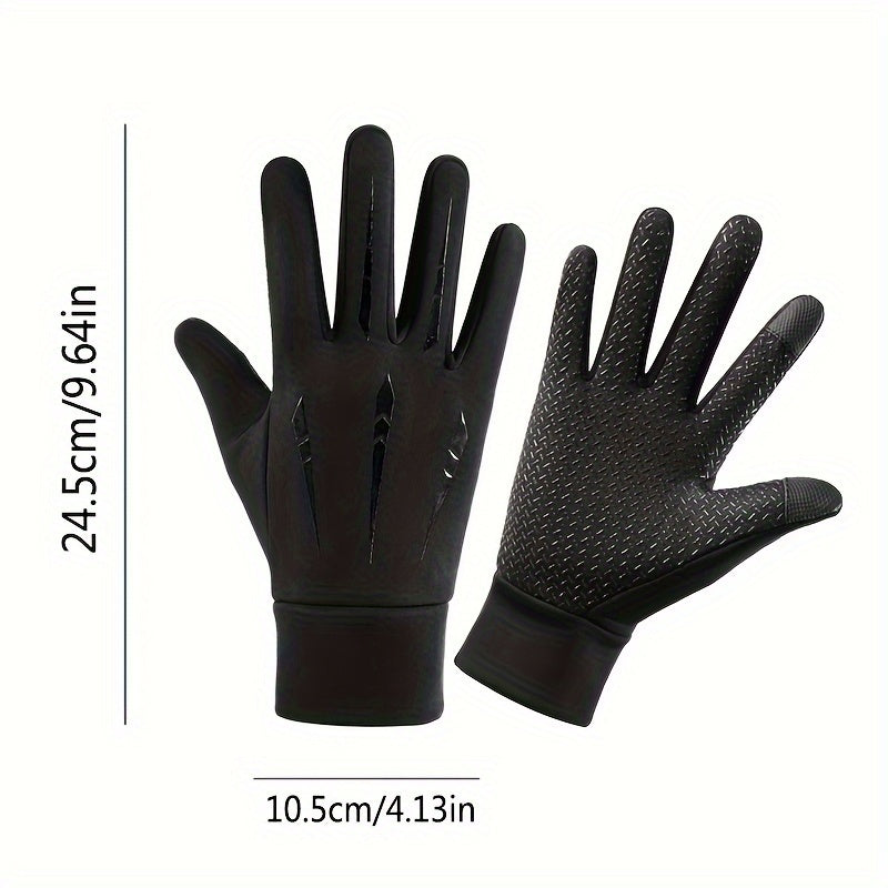 Unisex Breathable Motorcycle Gloves for Outdoor Fitness Fishing Camping