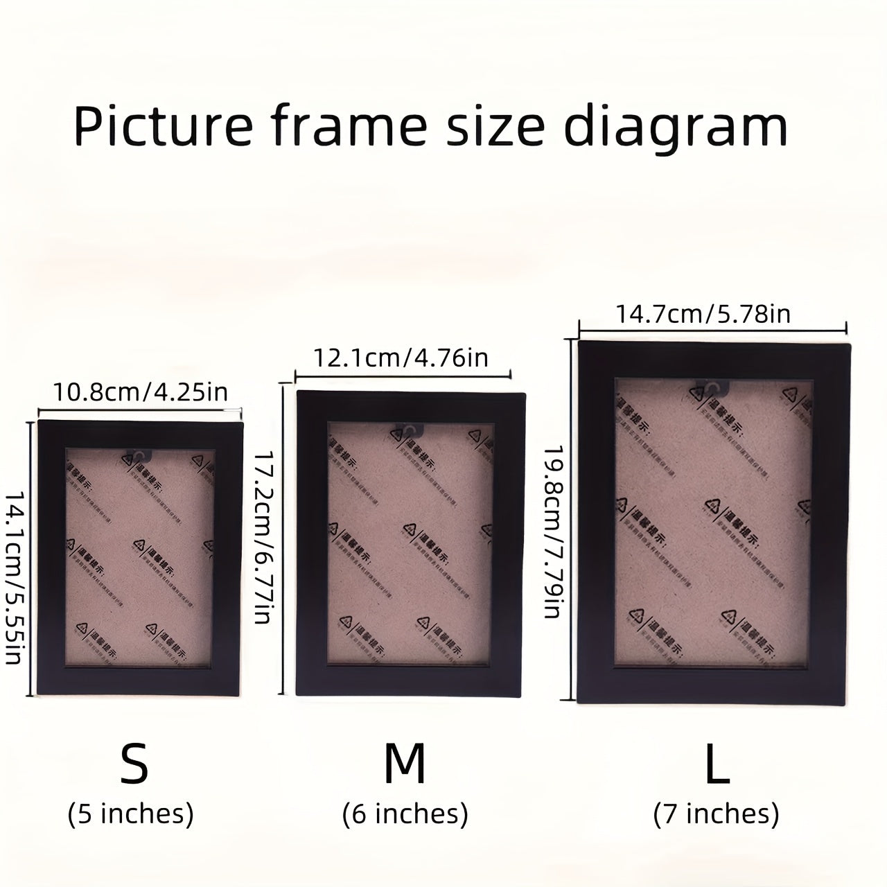 Galereya devori uchun qora foto ramka to'plami, fotosuratlar va uy bezaklari uchun mukammal