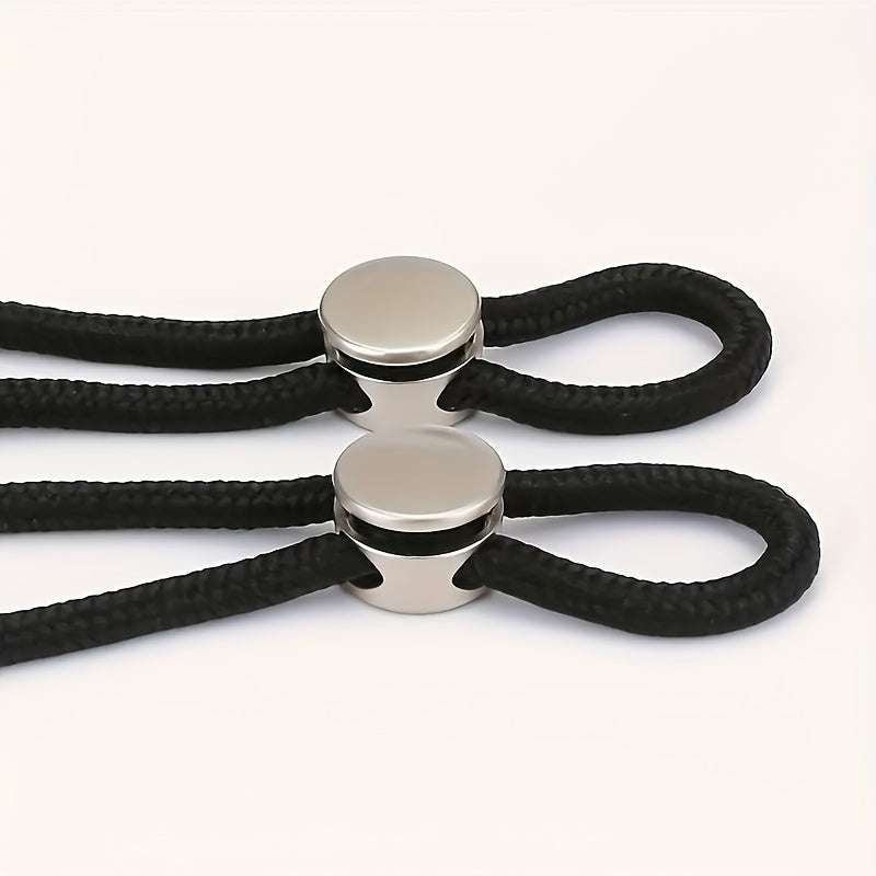 Unisex Aluminum Alloy Shoelace Locks for Sports Casual Shoes 10 Pack