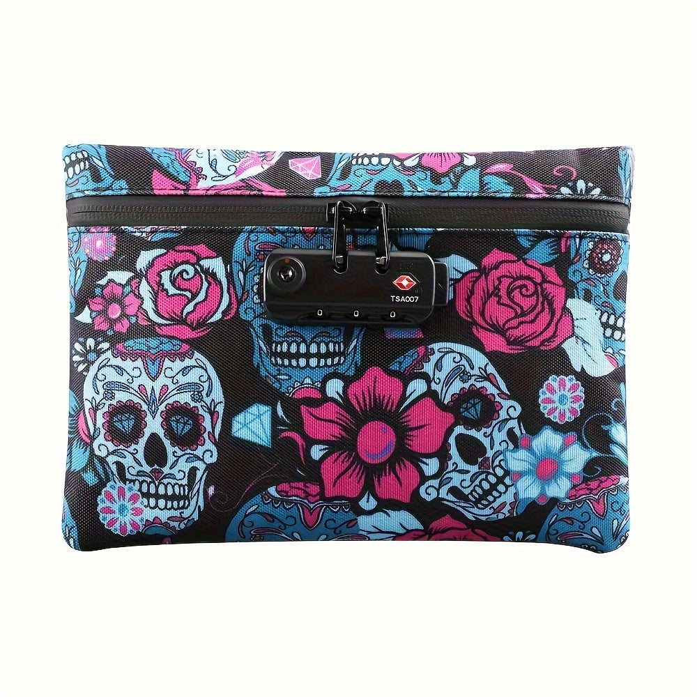 Travel Odor Proof Bag with Lock Storage Pouch for Cannabis and Herbs