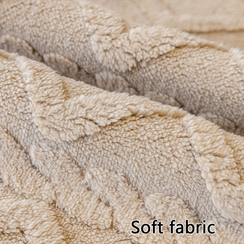 Нескользящая накидка на диван из велюра Shu, подходит для домашних животных, моется в машине, подходит для кресел и секционных диванов на 4 места