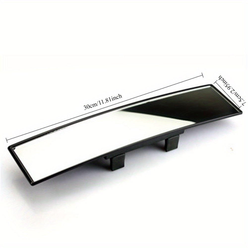 Auto Rear View Mirror Convex Wide Angle Blind Spot Reducing Durable Glass