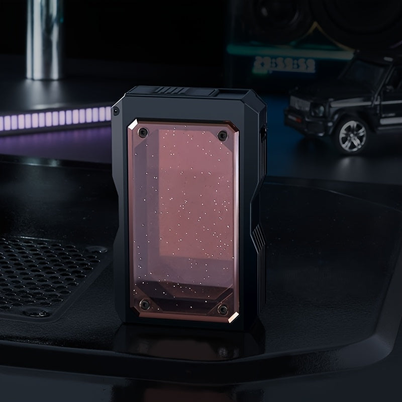 Unisex Metal Cigarette Case Holds Multiple Sizes Portable Gift