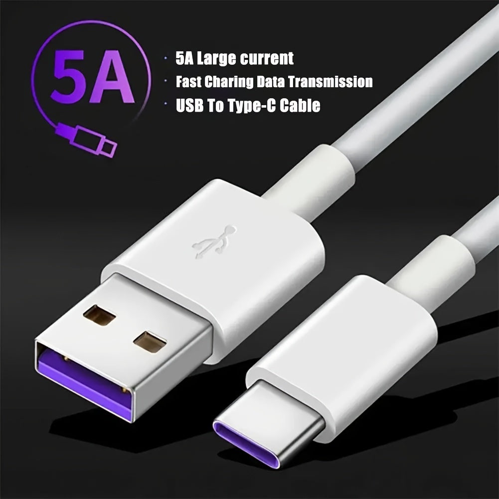 USB-C Fast Charging Data Cable 1-5 Pack 66W Compatible with Phones and Power Banks