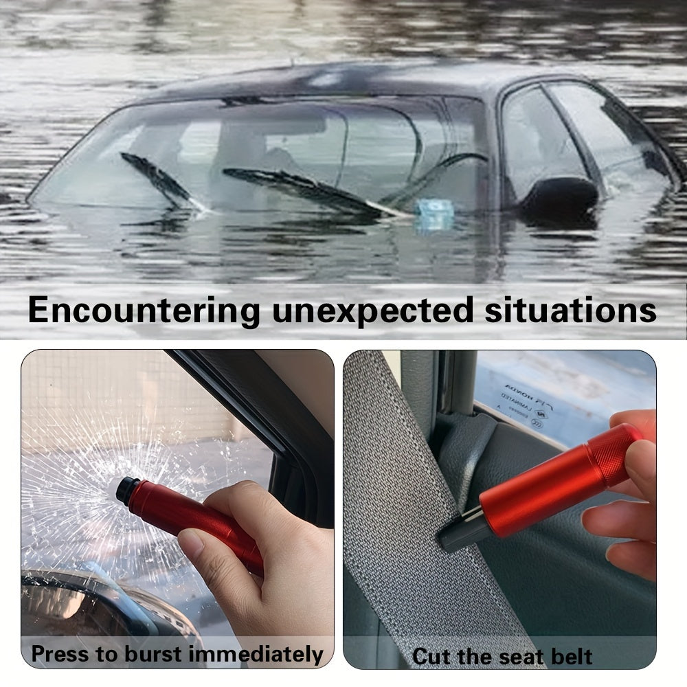 Car Emergency Escape Tool Waterproof Safety Hammer Window Breaker with Scissors