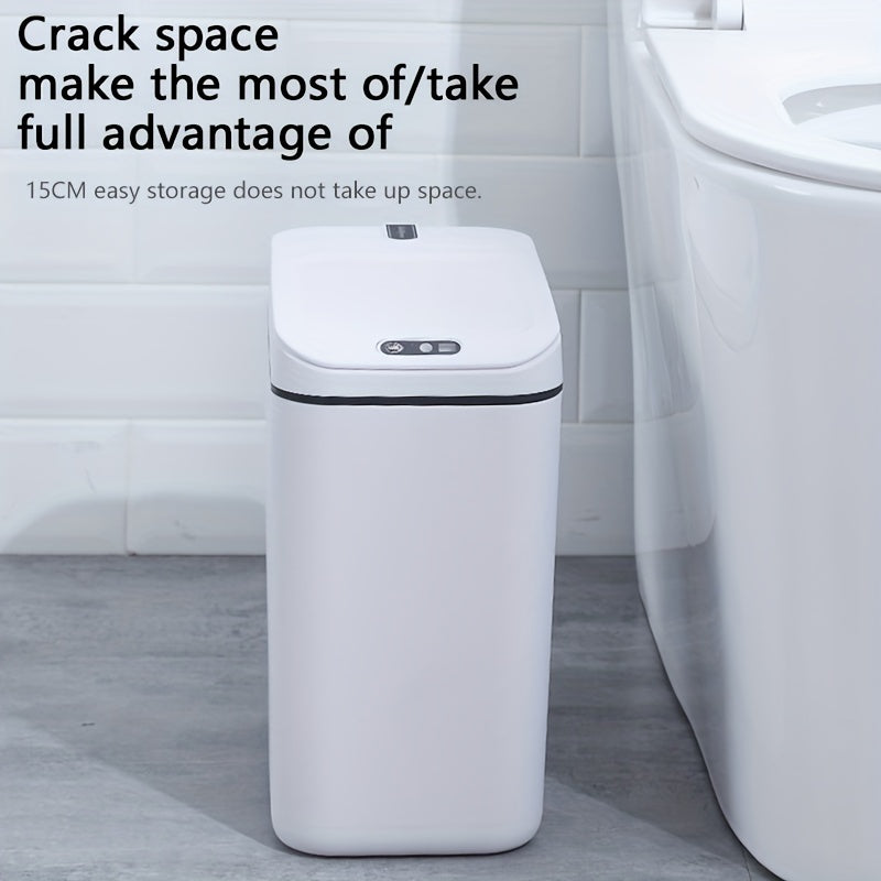 15L Бесконтактный инфракрасный датчик мусорное ведро на батарейках для кухни, ванной комнаты, офиса