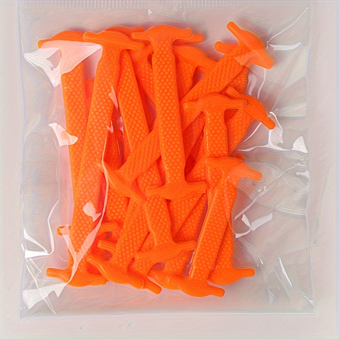 16-Pack Elastic No-Tie Lazy Shoe Laces for Sneakers, Slip-On Sports Shoes