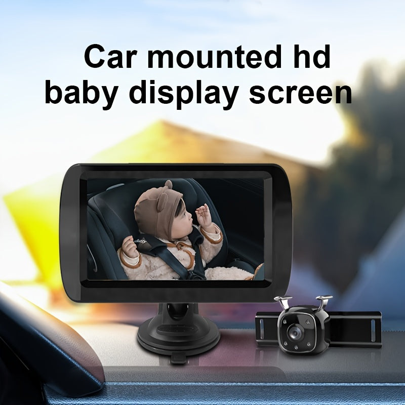4.3 Inch Car Monitor for Rear Seat Camera 480p Display In-Vehicle Safety System