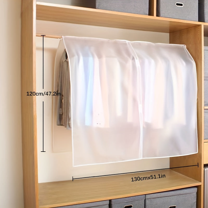 Kiyim-kechak saqlash qopqog'i to'plami ko'ylaklar, kiyimlar, palto, shkaf tashkilotchisi uchun