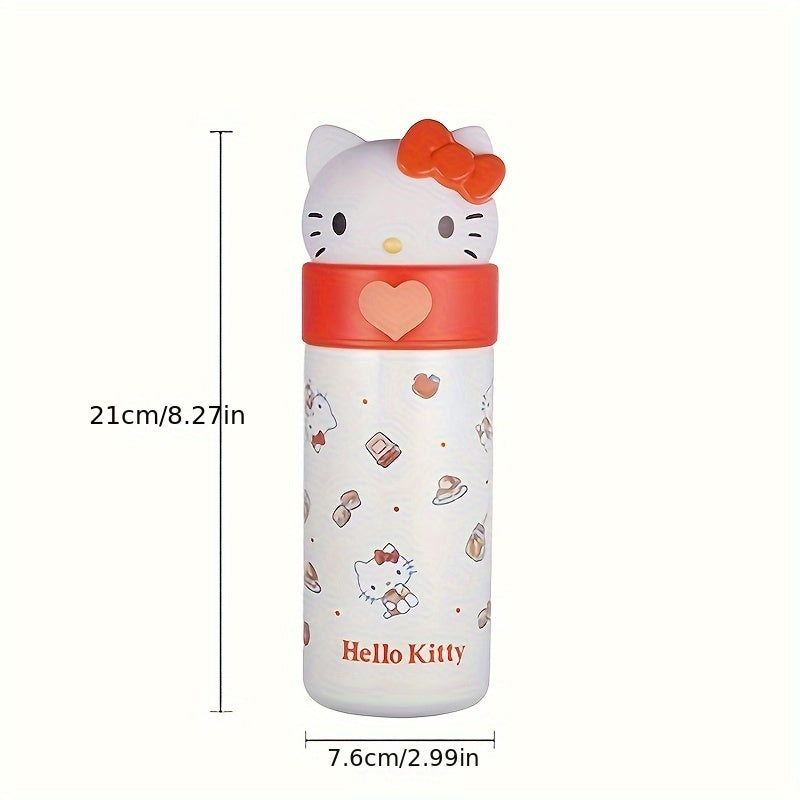 350ML Insulated Sanrio Kuromi Water Cup, Portable Straight Drinking Cup