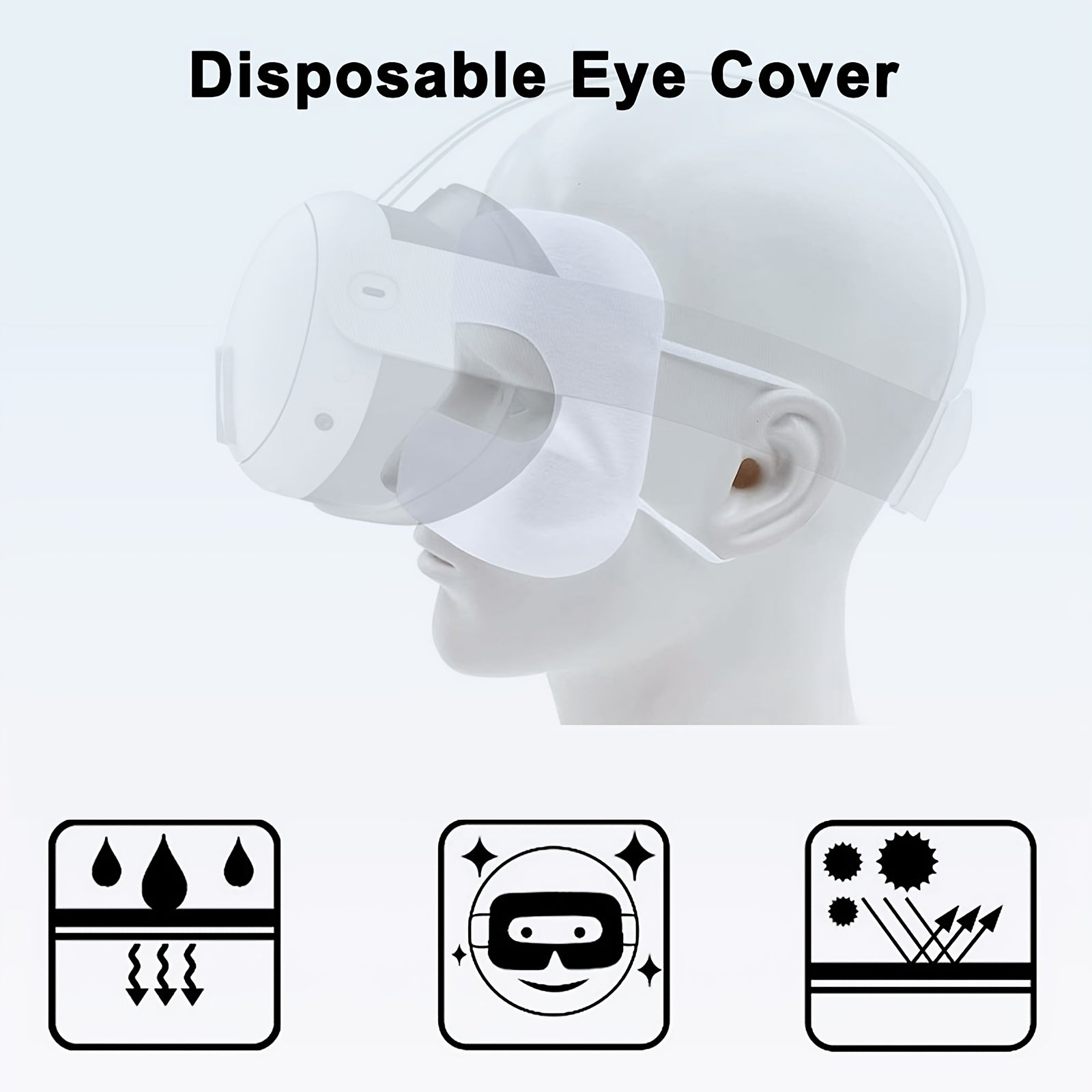 Silicone VR Headset and Controller Cover Set for Meta Quest 3S in Light Beige