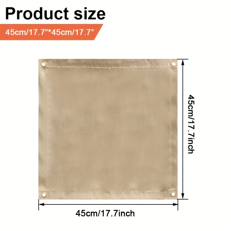 Flame Retardant BBQ Mat Portable Insulated Reusable for Camping and Outdoor Grilling