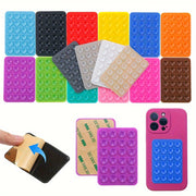 18-Pack Silicone Phone Suction Cups for Flat Panel Cases Reusable Washable Strong Grip