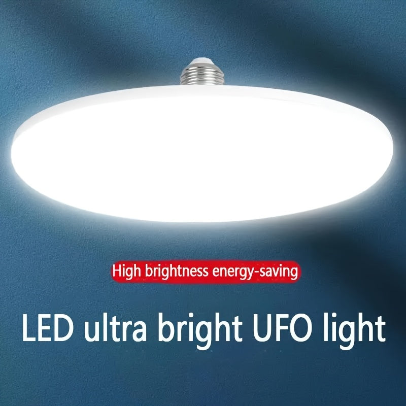 High Power LED UFO Ceiling Light Bulb E27 Emergency Lighting Shock-Resistant